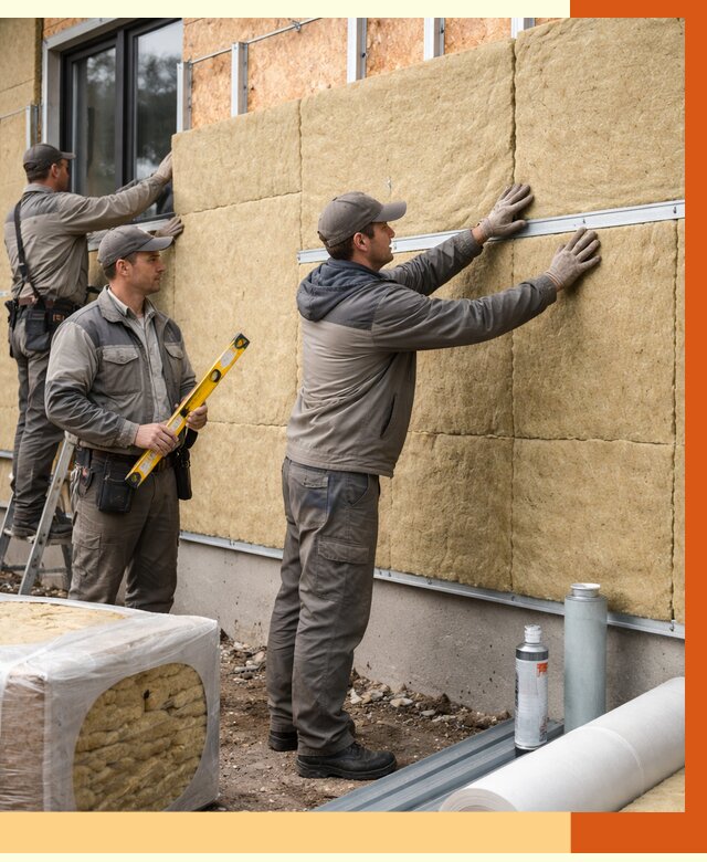 Утепление дома из SIP панелей в чайковском от 6275 руб./м² под ключ | ТепломастерЧкв