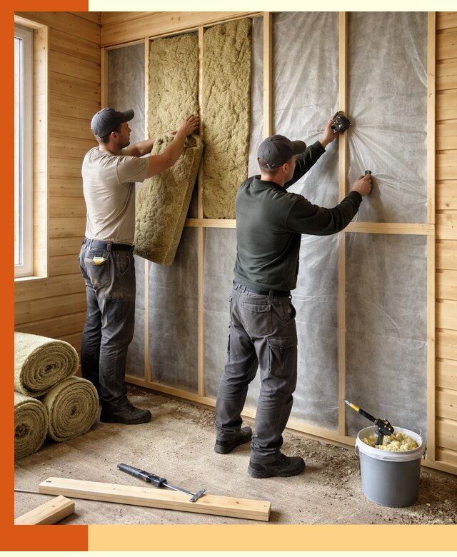 Утепление дома из минибруса в чайковском: комплексные теплоизоляционные работы