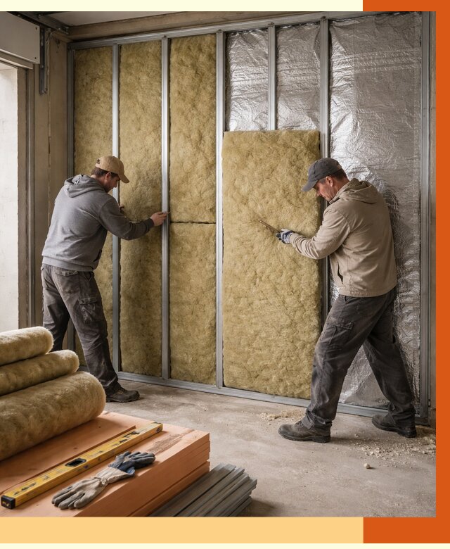 Утепление гаража изнутри в чайковском от 7591 руб/м2 — работы и цена | ТепломастерЧкв