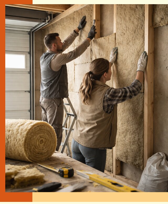 Утепление гаража изнутри в чайковском: быстро и надежно