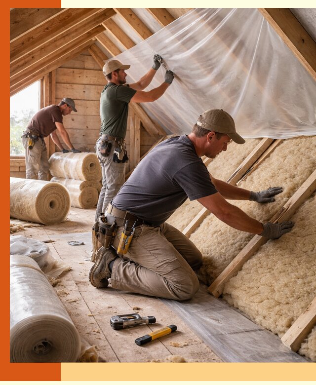 Утепление крыши изнутри в чайковском: профессионально и надежно