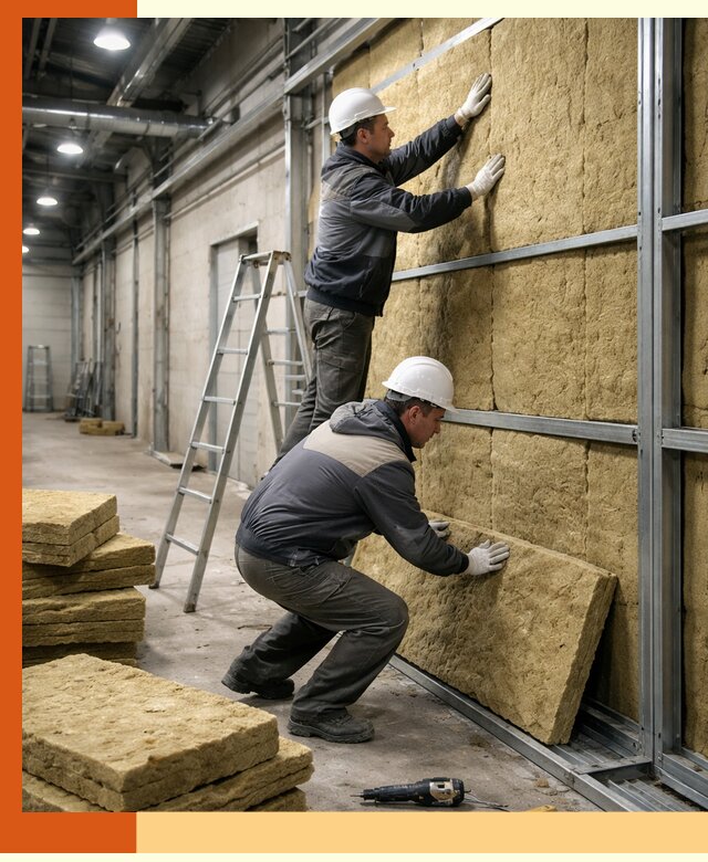 Утепление цеха под ключ в чайковском с гарантией качества