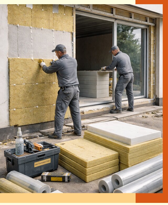 Утепление торгового павильона в чайковском от 14675 руб./м² под ключ | ТепломастерЧкв