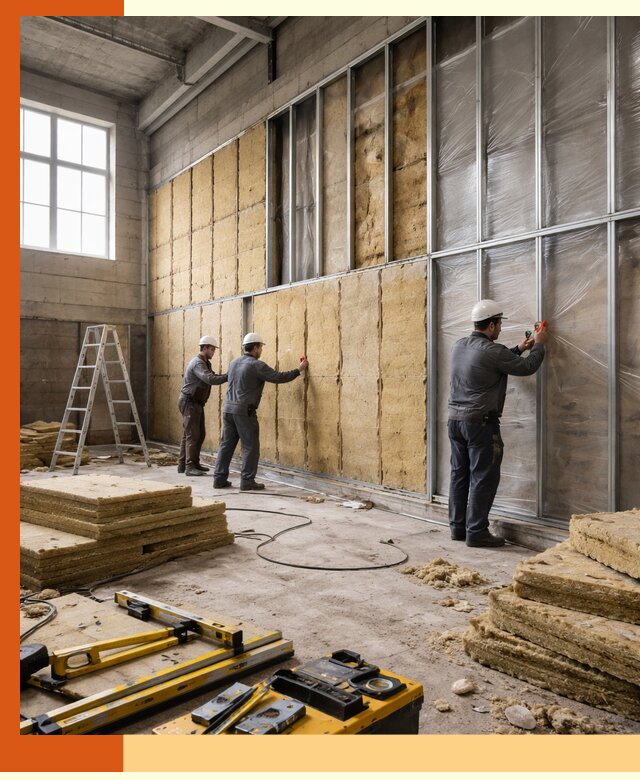 Утепление спортивного зала в чайковском качественно и недорого