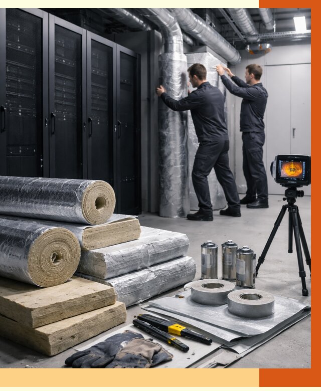 Утепление серверной в чайковском от 8603 руб./м² — комплексно под ключ | ТепломастерЧкв