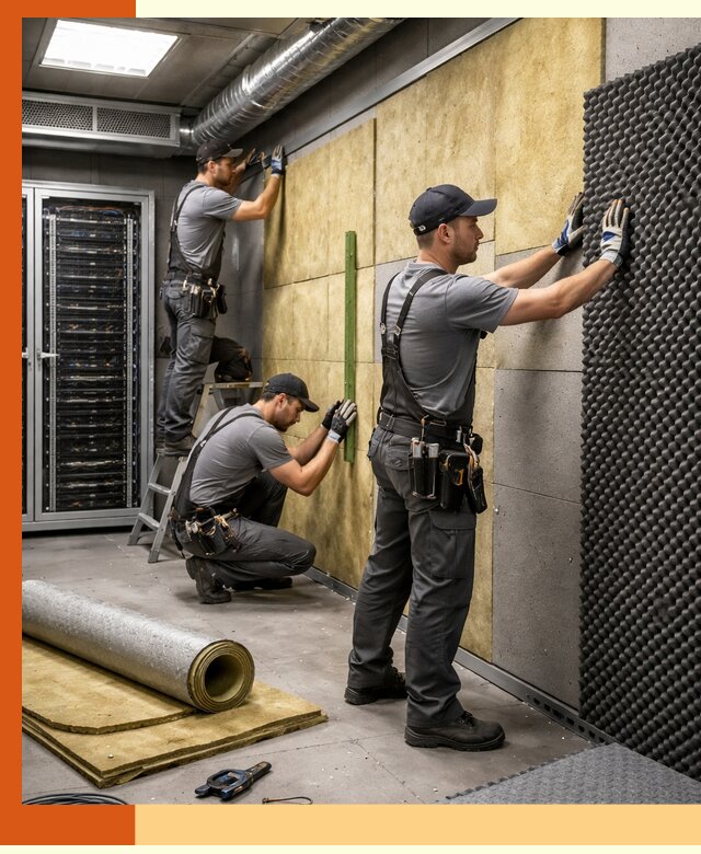 Утепление серверной комнаты профессионально в чайковском