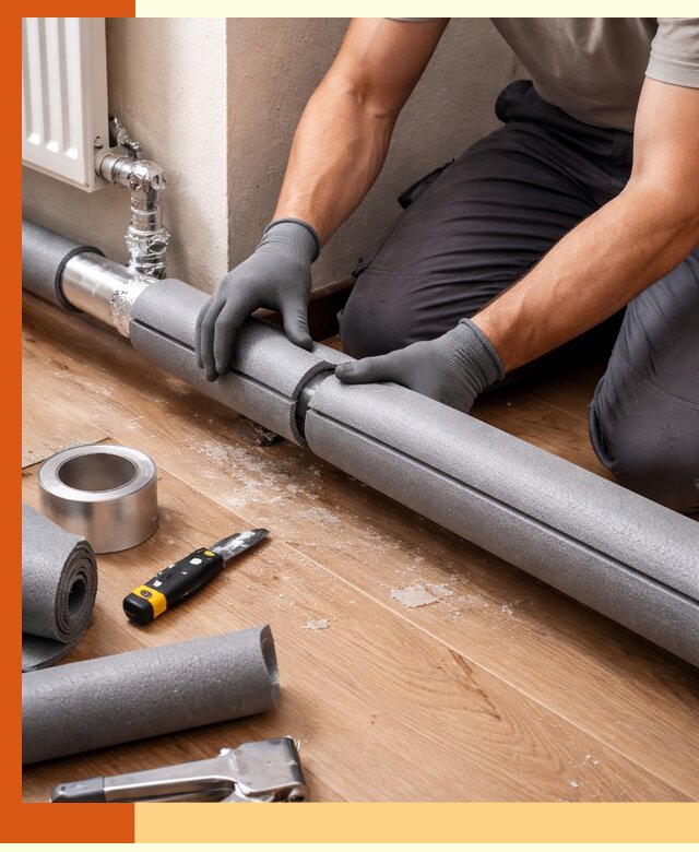 Утепление труб отопления в чайковском: теплоизоляция и защита сети