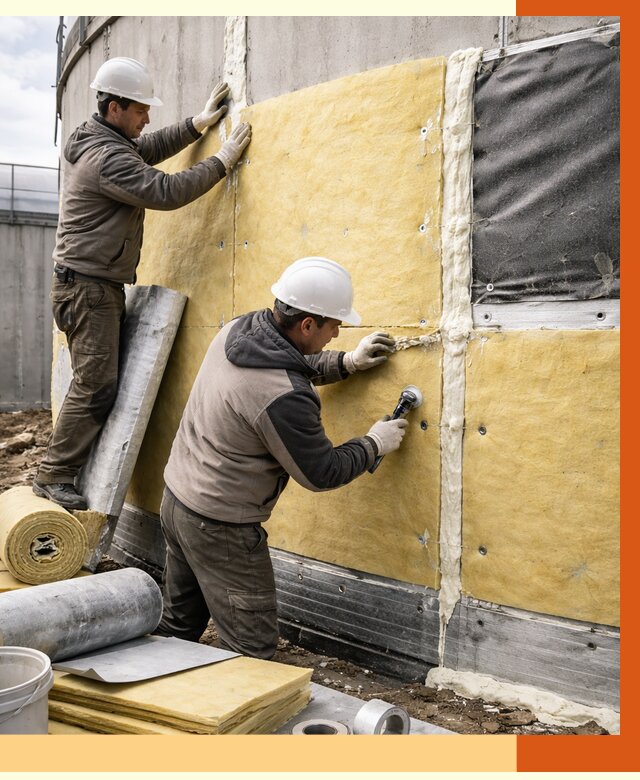 Утепление резервуара в чайковском от 27833 руб/м2 — монтаж ППУ и комплекс под ключ | ТепломастерЧкв