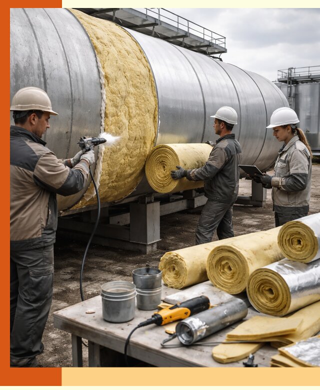 Утепление цистерны в чайковском — утеплители и монтаж под ключ