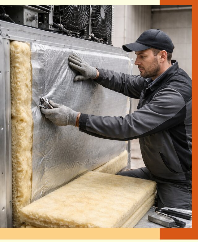 Утепление холодильного агрегата в чайковском от 8603 руб. под ключ | ТепломастерЧкв