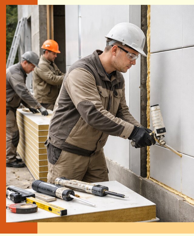 Утепление сэндвич-панелей пенополиуретаном в чайковском