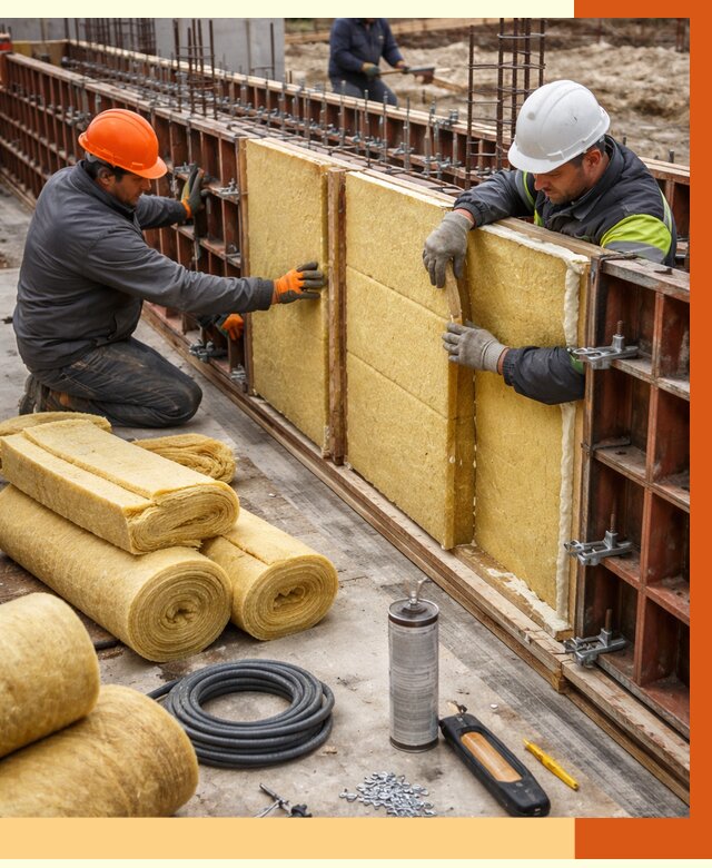 Теплоизоляция опалубки в чайковском от 7287 руб. за м2 — услуги и монтаж | ТепломастерЧкв