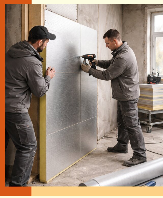 Утепление PIR панелями домов и зданий в чайковском