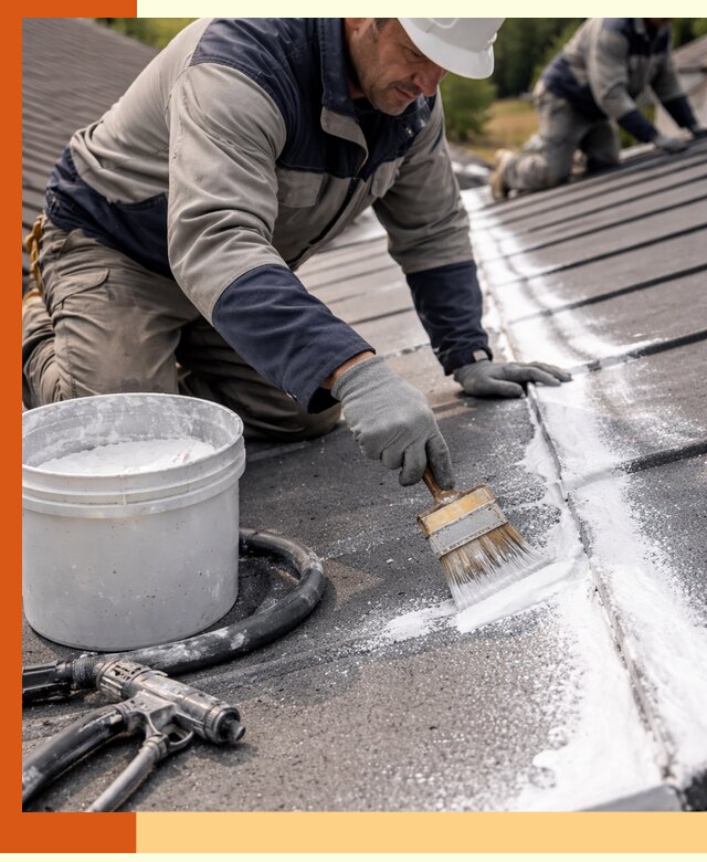 Утепление кровли жидкой теплоизоляцией в чайковском