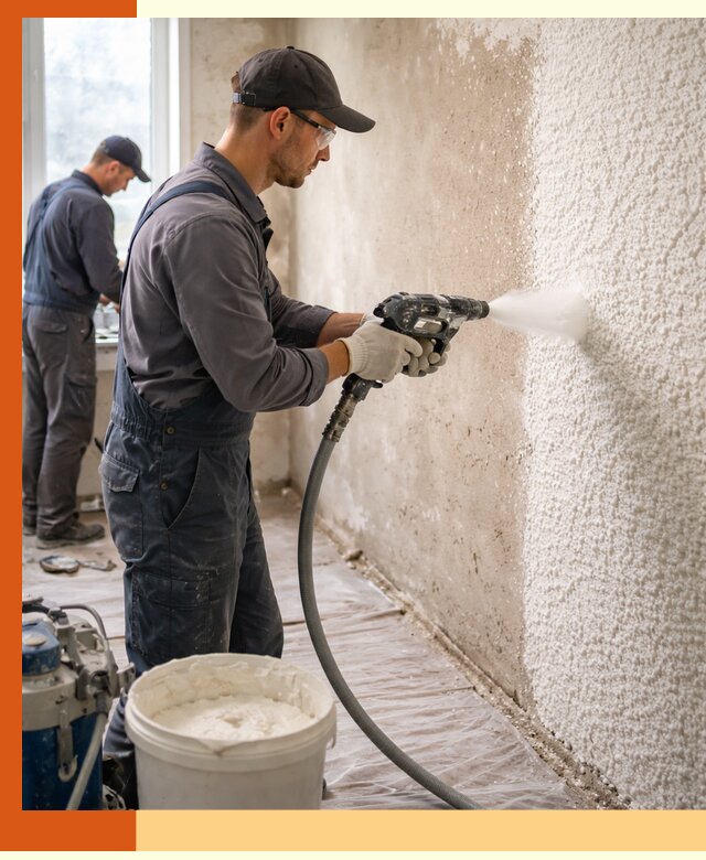 Утепление стен жидкой теплоизоляцией в чайковском для квартир и домов