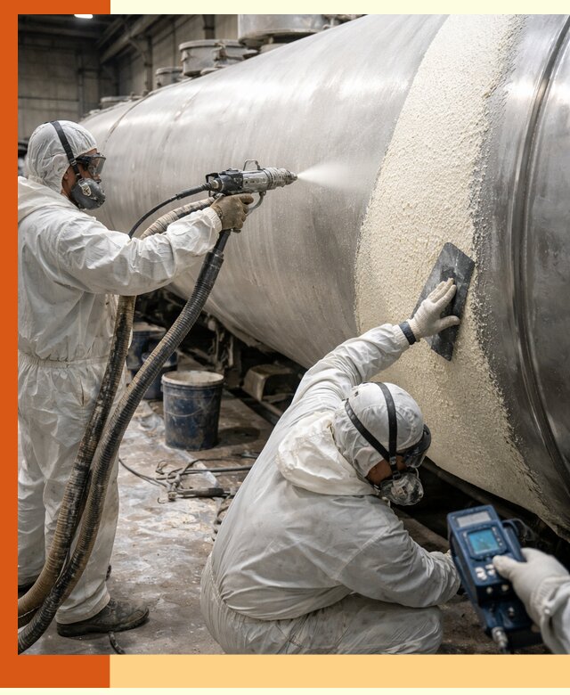 Утепление автоцистерн жидкой теплоизоляцией в чайковском