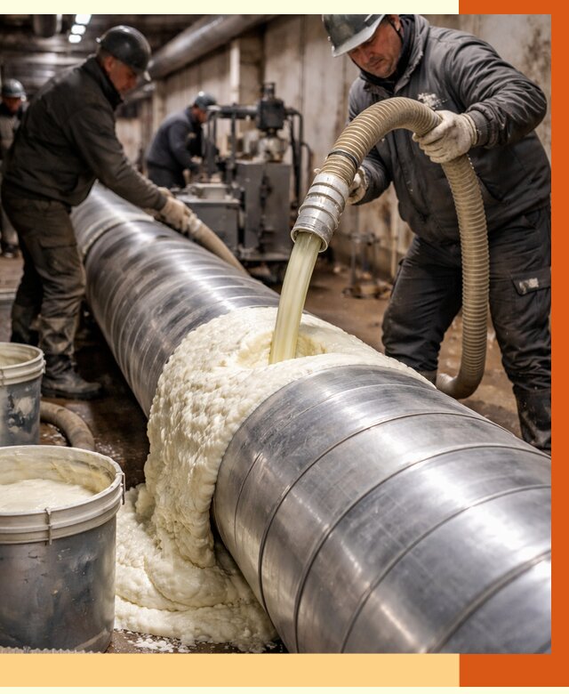 Утепление теплотрассы жидкой теплоизоляцией в чайковском от 4251 руб. | ТепломастерЧкв