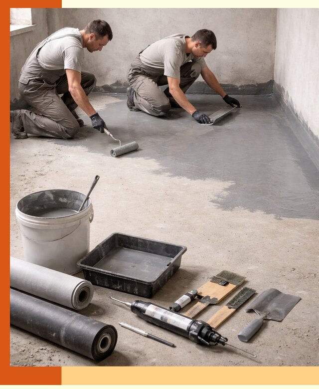 Гидроизоляция пола в чайковском — надежная защита от влаги и протечек
