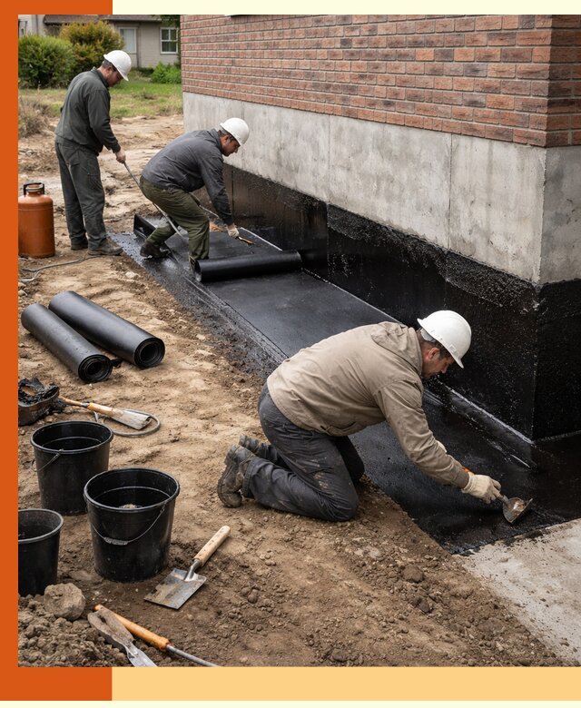 Гидроизоляция фундамента в чайковском: надежная защита строений