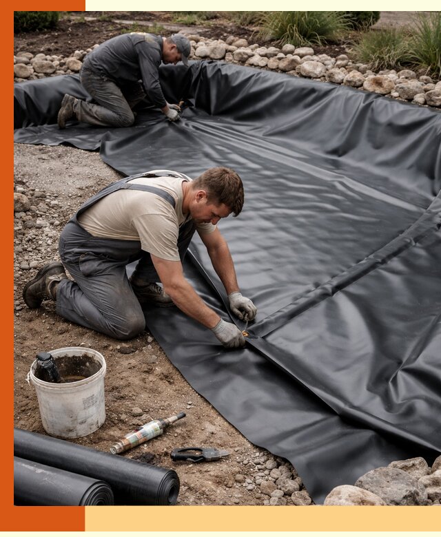 Гидроизоляция пруда в чайковском: надежная защита и герметизация