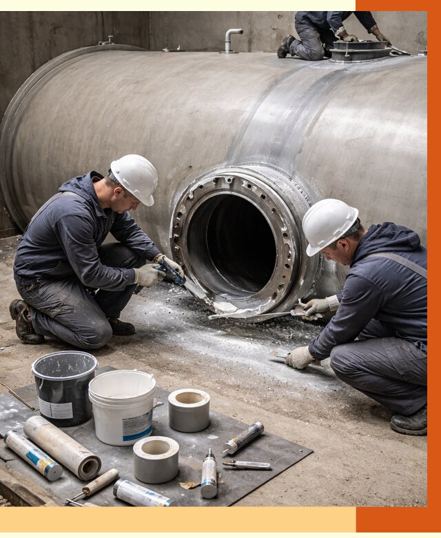 Гидроизоляция резервуара с топливом в чайковском от 75908 руб. под ключ | ТепломастерЧкв