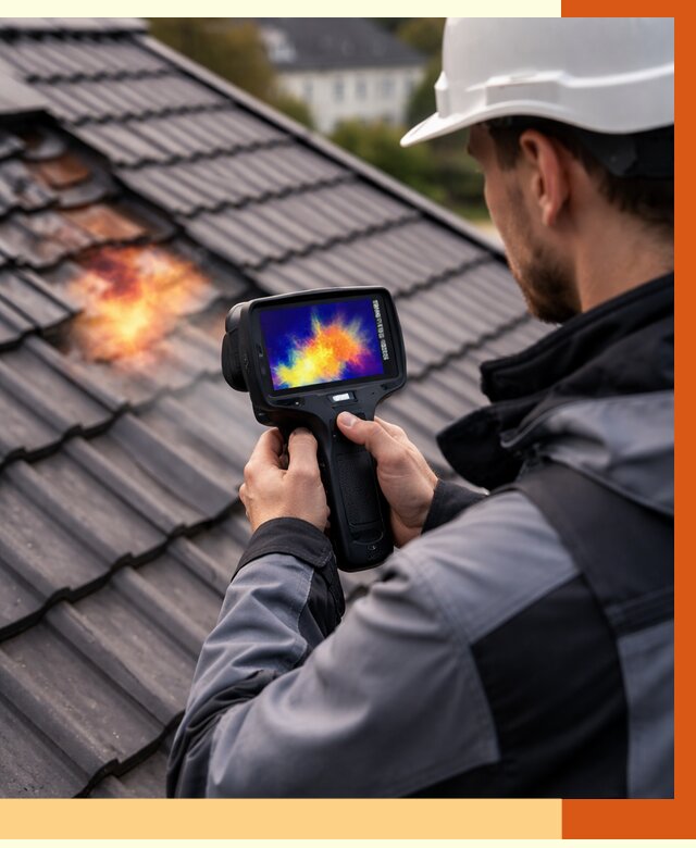 Тепловизионное обследование кровли в чайковском от 4554 руб. — ТепломастерЧкв под ключ