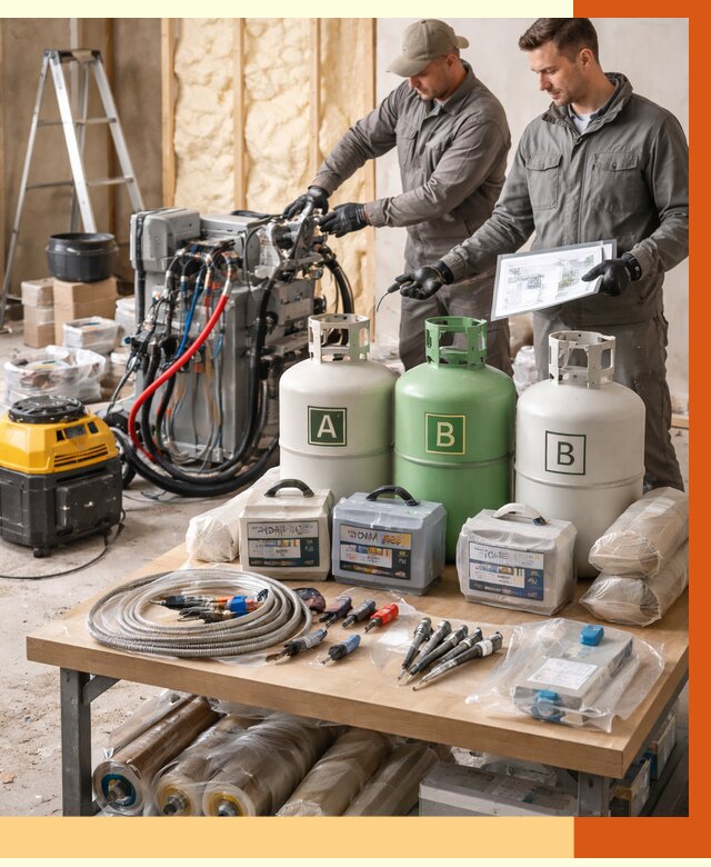 Продажа компонентов ППУ с консультацией в чайковском от 4251 руб. | ТепломастерЧкв